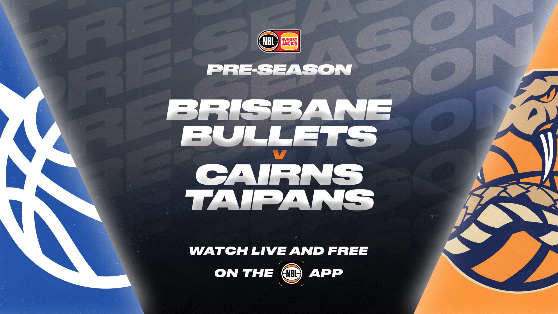 WATCH Brisbane Bullets v Cairns Taipans