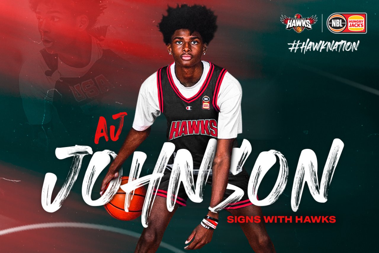 Next Star AJ Johnson signs with the Illawarra Hawks
